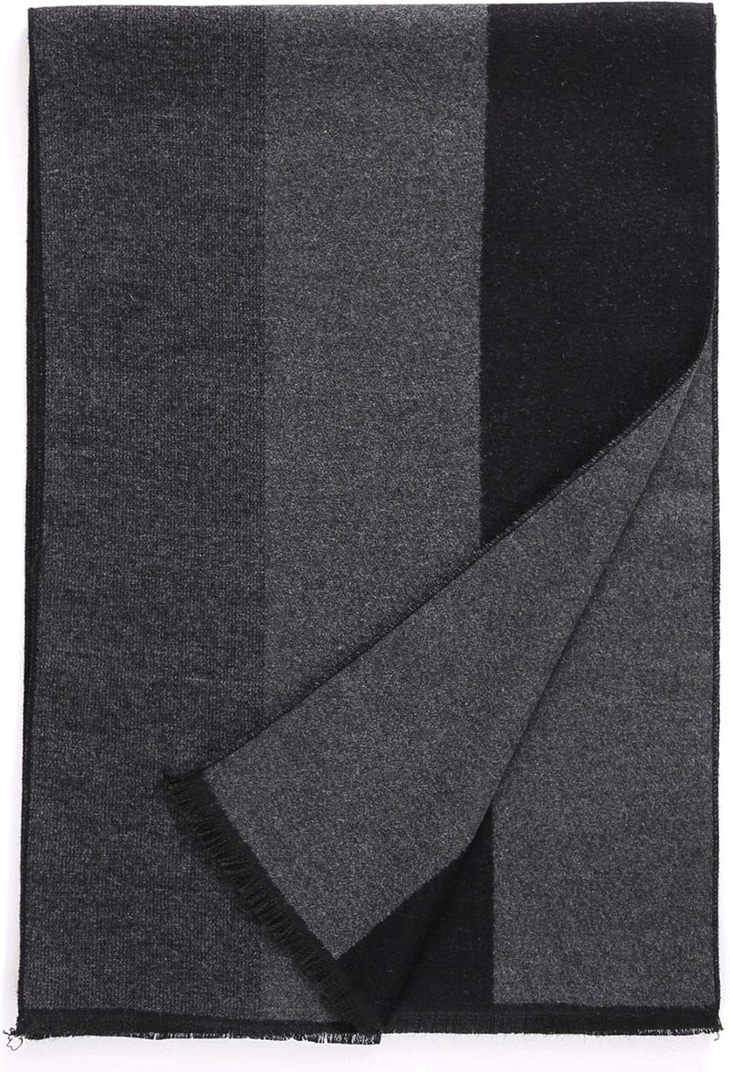 FULLRON Store Men Winter Scarf Soft Warm Long Cashmere Feel Scarves - Image 2